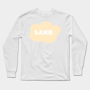 Pastel Orange LARB Studios Cloud | LARB Studios & Abelia Rose Long Sleeve T-Shirt